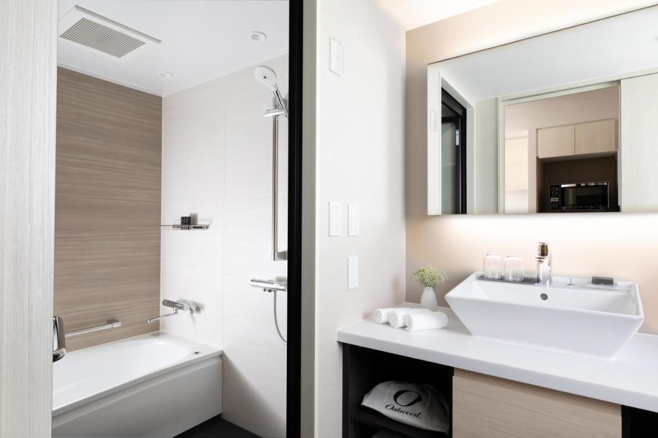 Oakwood Suites Yokohama Yokohama  Ngoại thất bức ảnh Bathroom