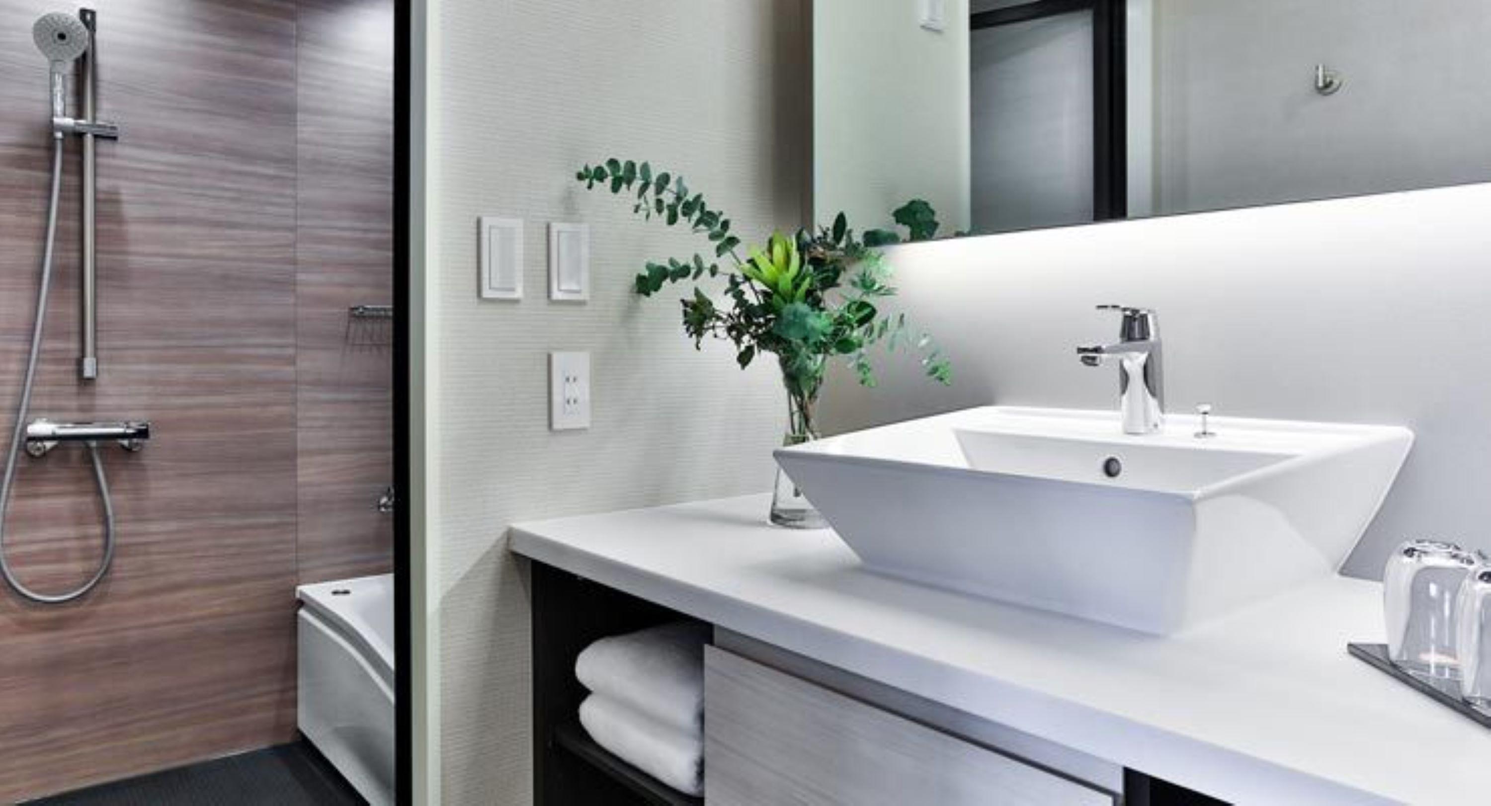 Oakwood Suites Yokohama Yokohama  Ngoại thất bức ảnh Bathroom